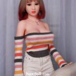 158cm Red Plum Lesbian Slave Sex Doll With Tpe - Katina