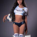 166 cm nacktes Bunny Girl, riesige vollbusige echte Sexpuppe - Imogen