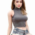 158cm  Lifelike Lifesize Naked Bww Sex Doll- Verine
