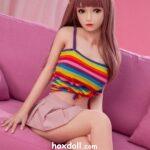 158 cm perfekte asiatische Sexpuppe mit vibrierender Frau im echten Leben - Wileen