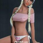 157 cm, die weichste und lebensechteste Dove Cameron Sexpuppe in voller Größe - Dottie