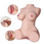 14inch Intelligent Realistic Lifesize Fixed Vs Insert Vagina Sex Doll - Ashanti